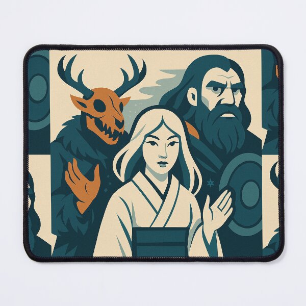 Item preview, Ijiraq, Yuki-Onna and Jotnar 07 designed and sold by AIfolklore.