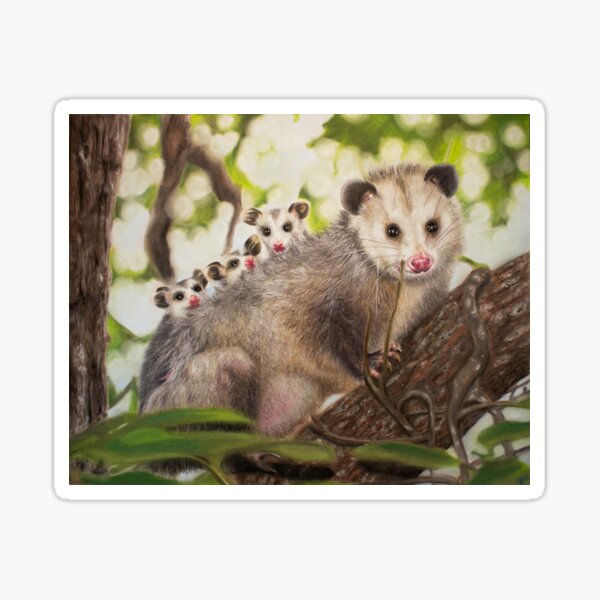 Item preview, Possum Family designed and sold by Pansymade.