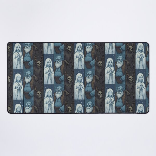 Item preview, Ijiraq, Yuki-Onna and Jotnar 08 designed and sold by AIfolklore.
