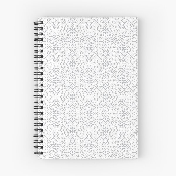 Item preview, Gray Medallion on White designed and sold by Floresco Studio.