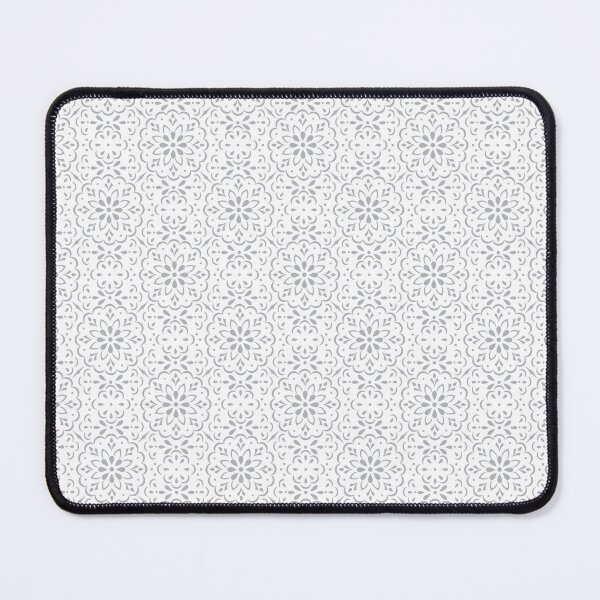 Item preview, Gray Medallion on White designed and sold by Floresco Studio.