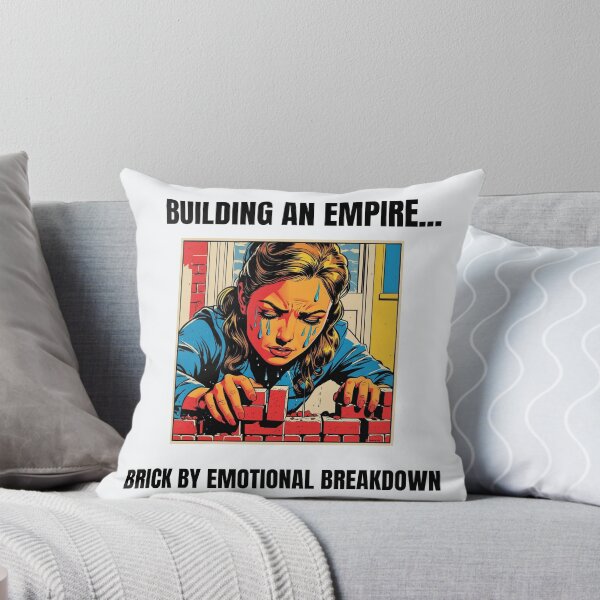 Item preview, "Building An Empire" Funny Pop Art For Entrepreneurs designed and sold by PopArtPreneur.
