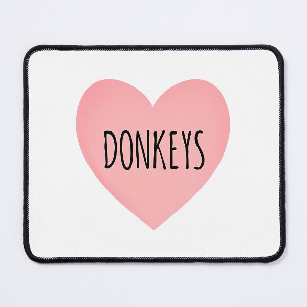 Item preview, I Heart Donkeys  designed and sold by CharmStudio.