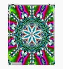 Green and Fuchsia Kaleidoscope Merchandise iPad Case/Skin