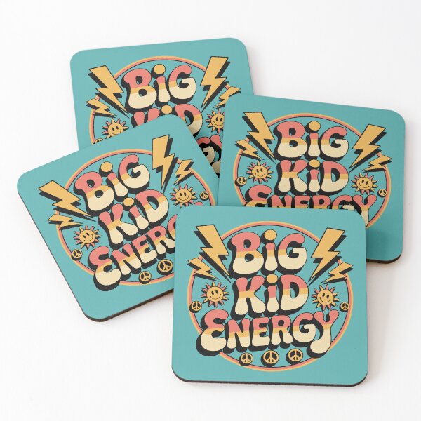 Item preview, Big Kid Energy Retro Back to School Design | Groovy First Day Outfit | Fun Youth Vibes for Students, Tweens, & Kids | School Sticker & Shirt designed and sold by HahaHandlesHub.