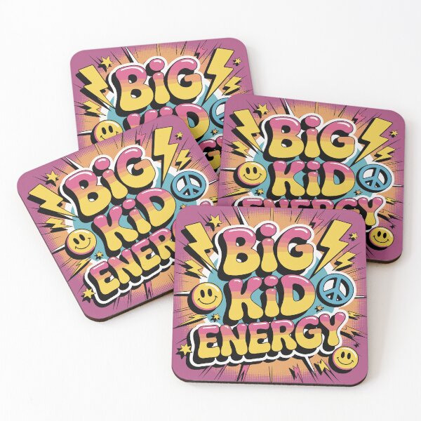 Item preview, Big Kid Energy Comic Style Back to School Design | Fun First Day Shirt for Kids, Tweens & Students | Retro Pop Art Vibes School Sticker designed and sold by HahaHandlesHub.