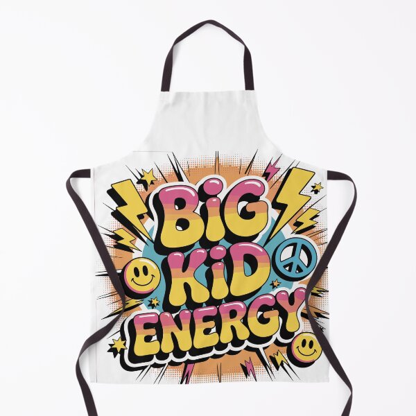 Item preview, Big Kid Energy Comic Style Back to School Design | Fun First Day Shirt for Kids, Tweens & Students | Retro Pop Art Vibes School Sticker designed and sold by HahaHandlesHub.