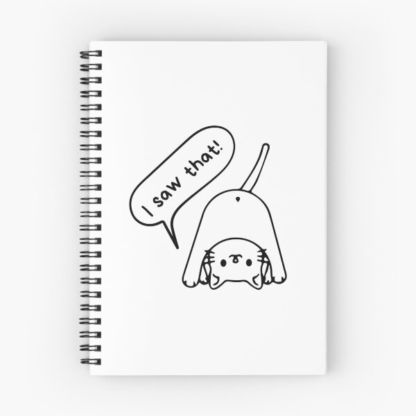 Item preview, I saw that | Funny | Cat | Funny Cat | Funny Sticker designed and sold by PrintEveryday.