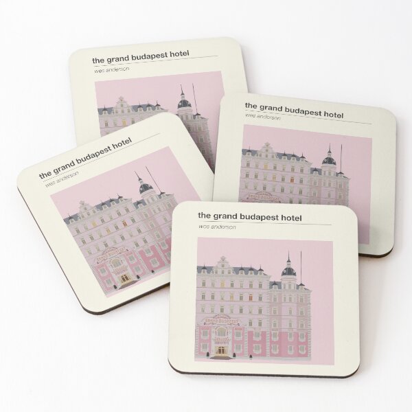 Artikelvorschau, Filmplakat „Grand Budapest Hotel“ entworfen und verkauft von butterbeansktch.
