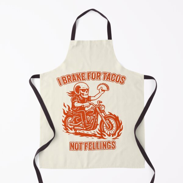 Item preview, I Brake for Tacos, Not Feelings designed and sold by EdvvinStudios.