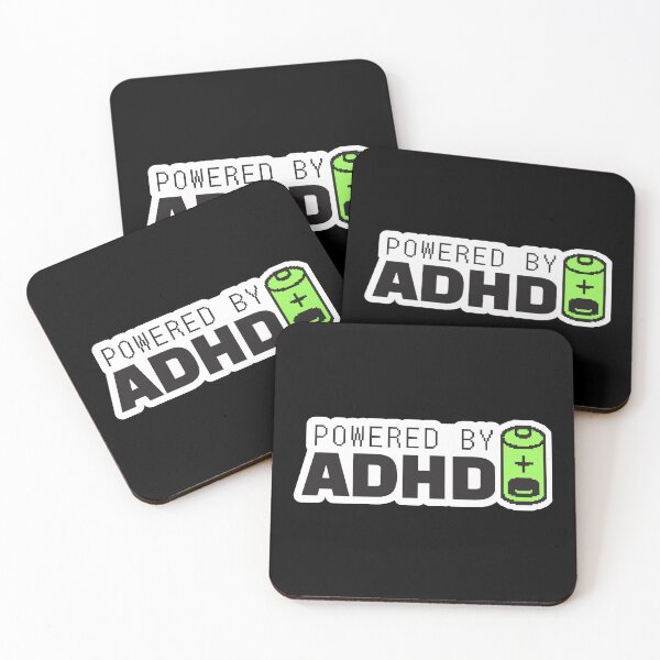 Item preview, Powered By ADHD designed and sold by stormstyles.