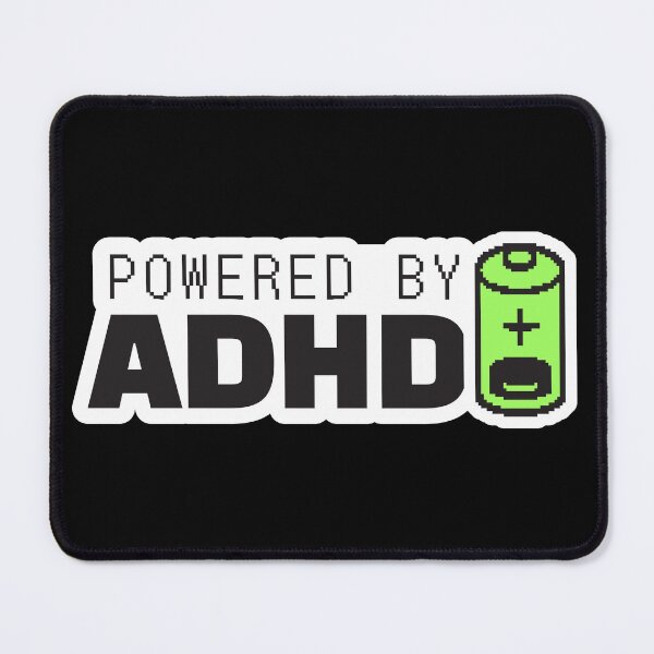 Item preview, Powered By ADHD designed and sold by stormstyles.