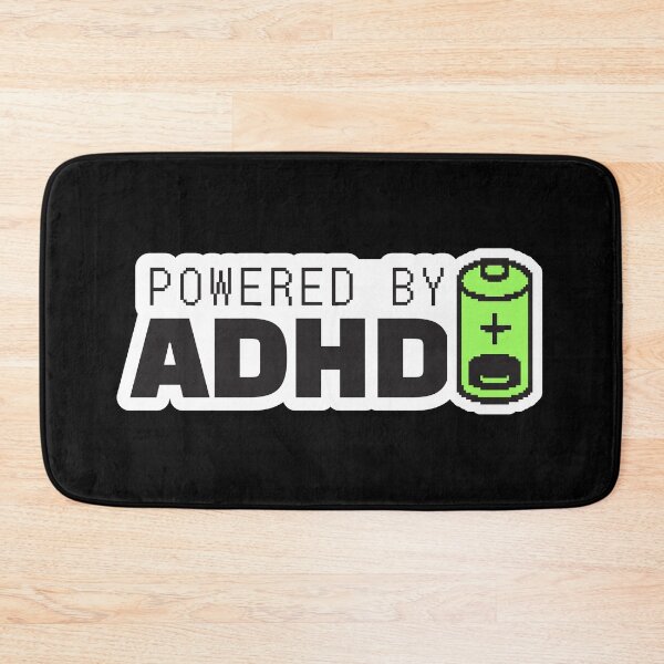 Item preview, Powered By ADHD designed and sold by stormstyles.