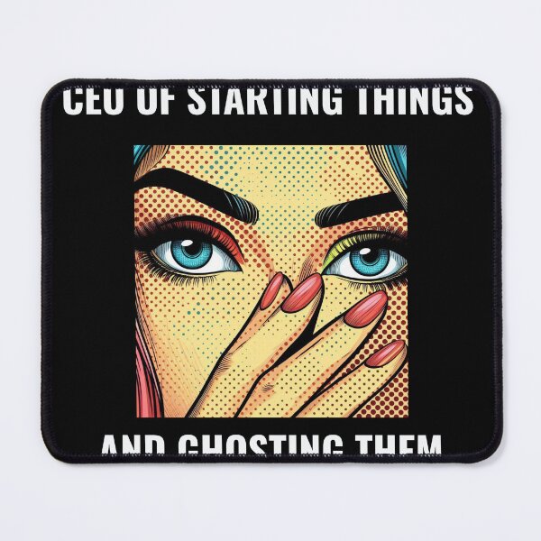 Item preview, "CEO of Ghosting" Funny Pop Art For Entrepreneurs designed and sold by PopArtPreneur.