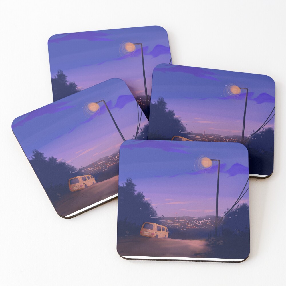 Item preview, Coasters (Set of 4) designed and sold by guppydraws.