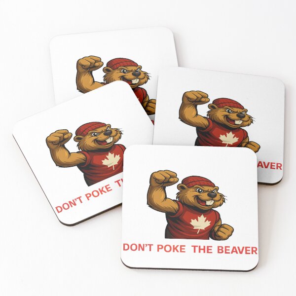 Item preview, Don't poke the beaver 2 designed and sold by StupidWorldHQ.