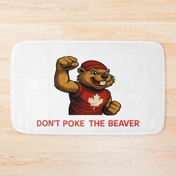 Item preview, Don't poke the beaver 2 designed and sold by StupidWorldHQ.