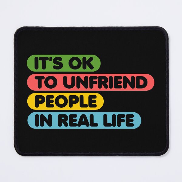 Item preview, Unfriend, Unfollow People T-Shirt designed and sold by ShirtShackDudes.