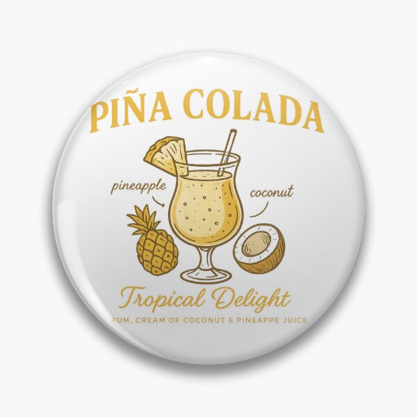 Item preview, Piña Colada – Tropical Cocktail Delight designed and sold by Juliecrea.