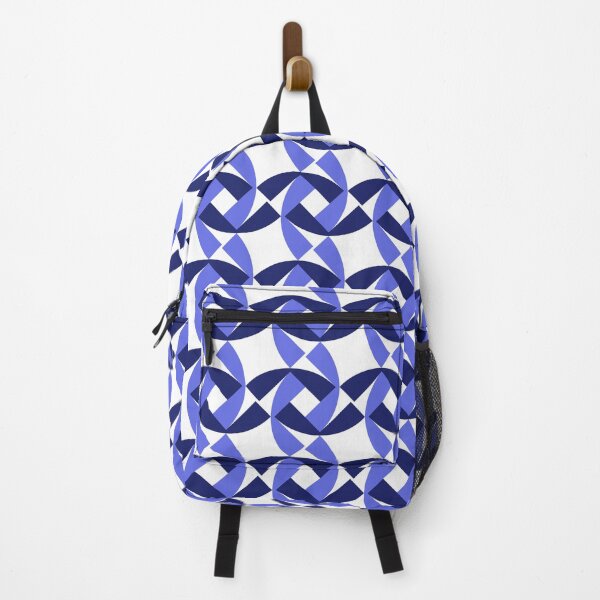 Item preview, Geometric blue pattern designed and sold by abudantiahouse.