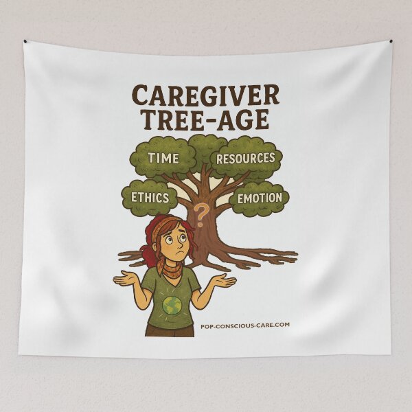 Item preview, Caregiver Tree-age (Triage)  designed and sold by Pop Conscious Gen X Caregiving and Living.