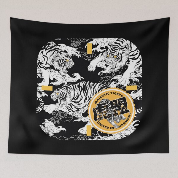 Item preview, Majestic Tigers United In Harmony designed and sold by EdvvinStudios.