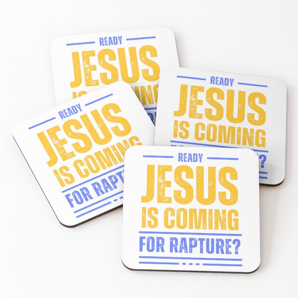 Item preview, Ready for Rapture Christian Design – End Times Faith Quote Graphic designed and sold by Ewa Miller.