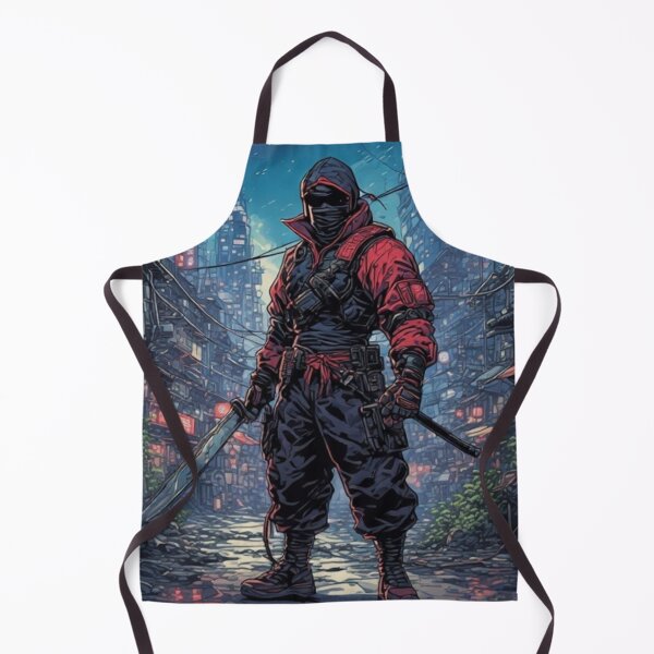 Item preview, Masked Vigilante Standing in Futuristic Street designed and sold by metalhaus.