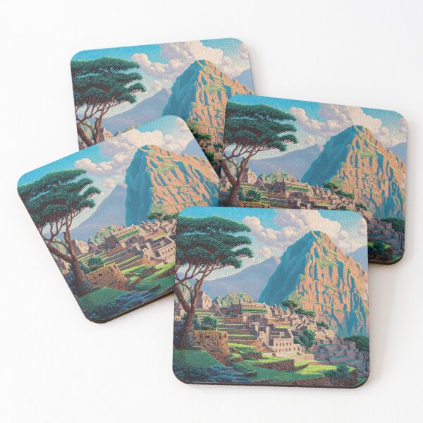 Item preview, Stylized Machu Picchu designed and sold by Enea Kelo.