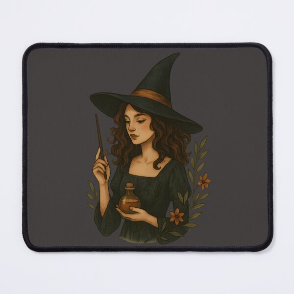 Item preview, Aesthetic Witch Illustration designed and sold by wonderxwander.