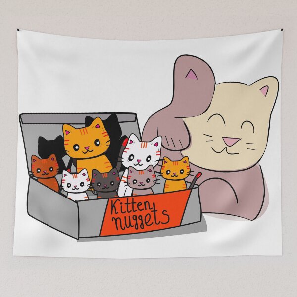 Item preview, Kitten Nuggets – Cute Cat Box Surprise designed and sold by ForcePrint.