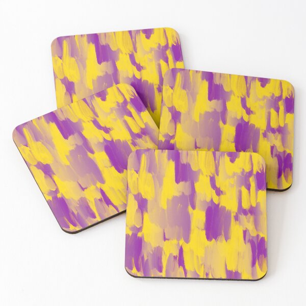 Item preview, Intersex Flag Brushstrokes designed and sold by Kentish Floridian.