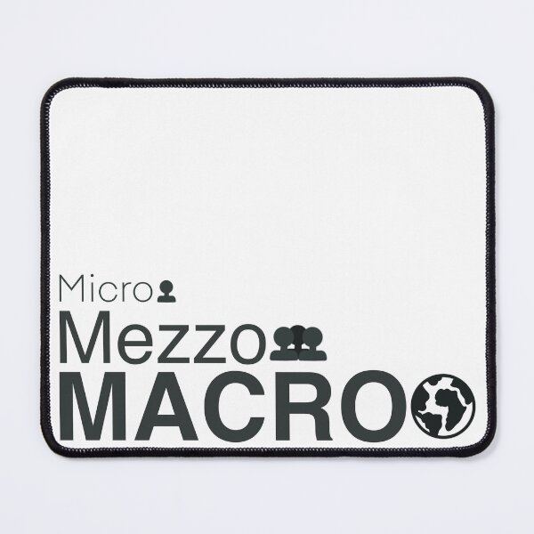Item preview, Micro Mezzo Macro - Black designed and sold by CreationsByMR.