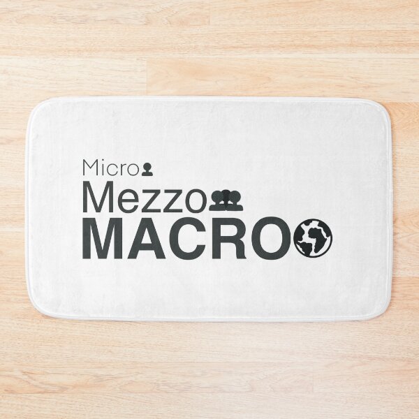 Item preview, Micro Mezzo Macro - Black designed and sold by CreationsByMR.