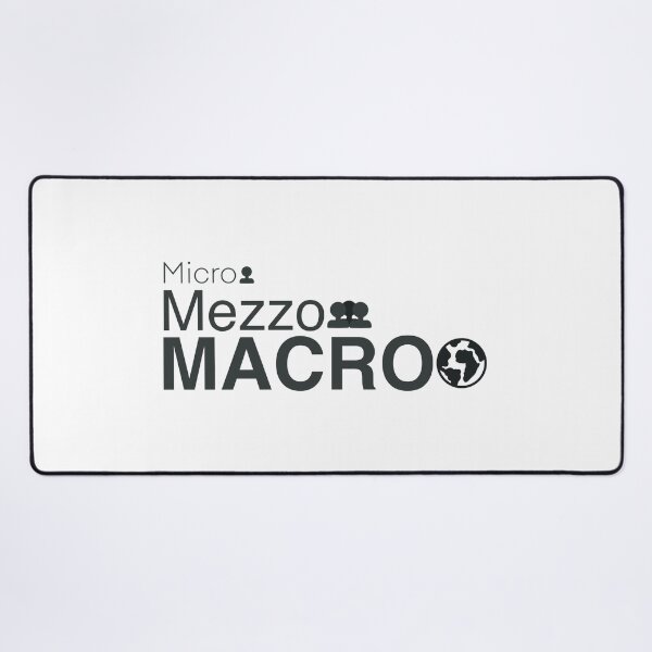 Item preview, Micro Mezzo Macro - Black designed and sold by CreationsByMR.