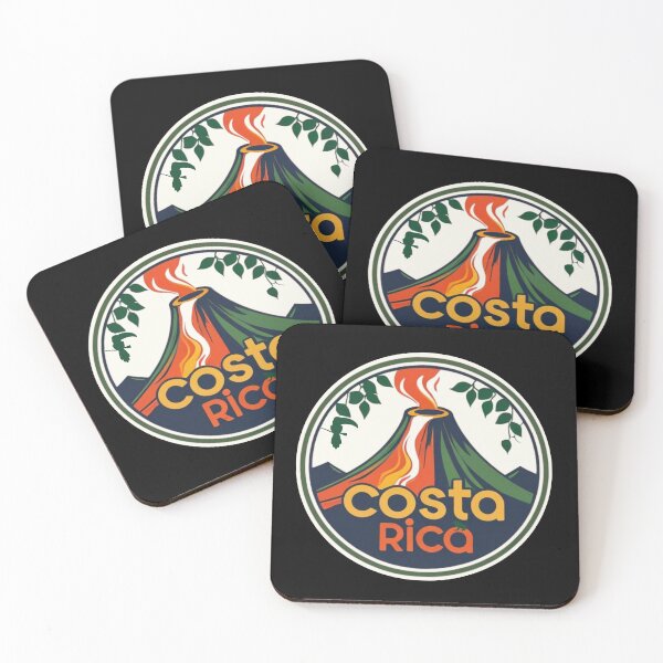 Item preview, Retro Costa Rican Volcanoes designed and sold by Claustronautas.