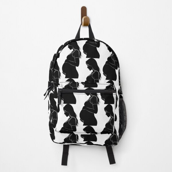 Item preview, Silhouette of a thoughtful pregnant woman designed and sold by AFernandesDSG.