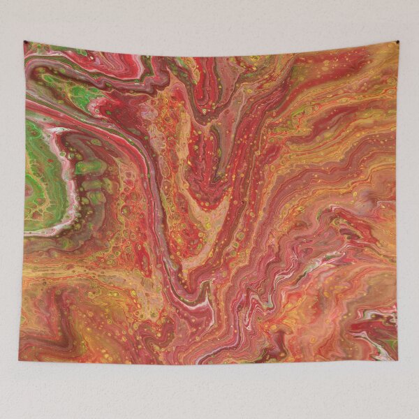 Item preview, Wang Dang Doodle 1 Free Form Orange Abstract designed and sold by Doug  Siegel.