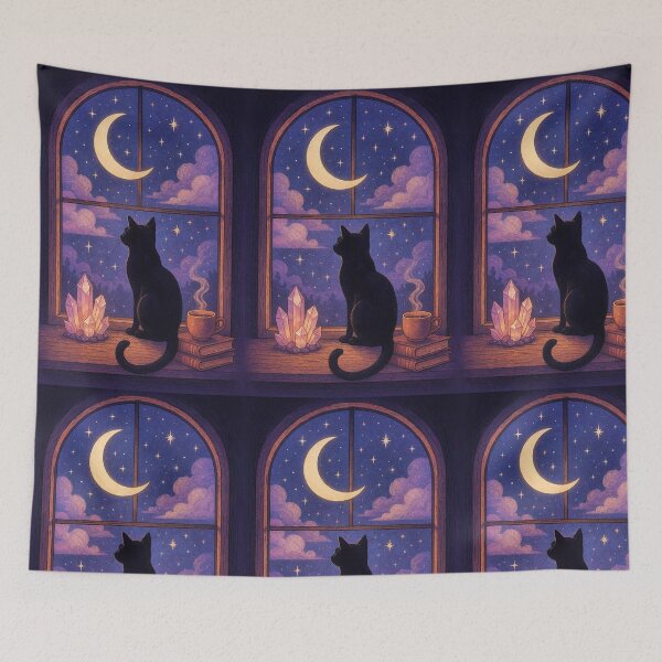 Item preview, Moonlit Whiskers & Crystal Dreams designed and sold by GlassPenny.