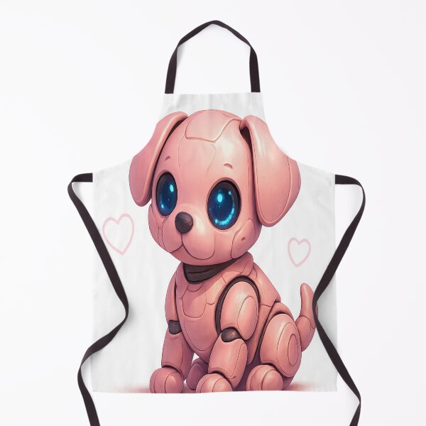 Item preview, Cyborg Pup – Kawaii Futuristic Dog designed and sold by TONSNAP.