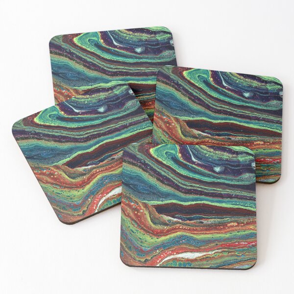 Item preview, Yearnin Burnin 3 Wild Striped Abstract designed and sold by Doug  Siegel.