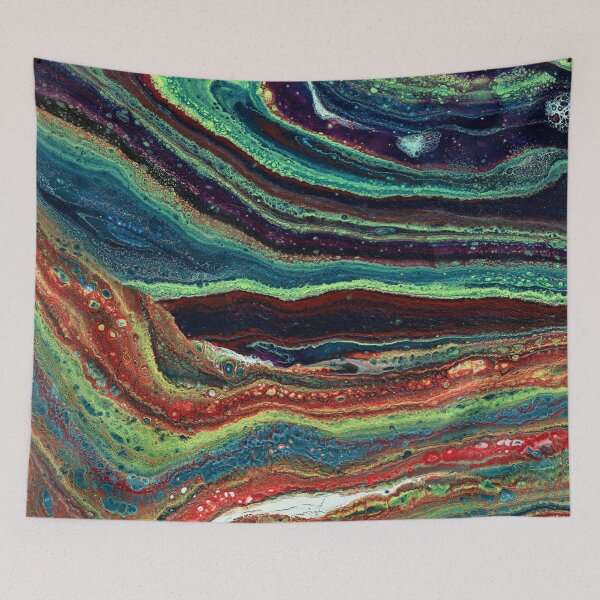Item preview, Yearnin Burnin 3 Wild Striped Abstract designed and sold by Doug  Siegel.