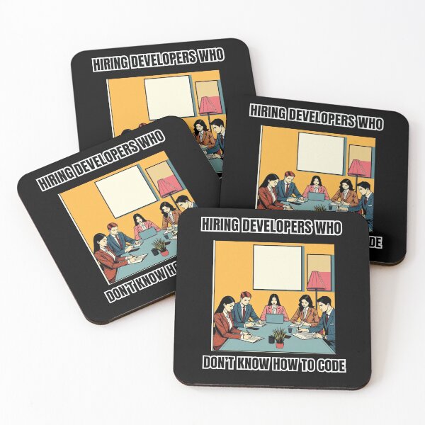 Item preview, "Hiring Developers.." Funny Pop Art for Entrepreneurs designed and sold by PopArtPreneur.