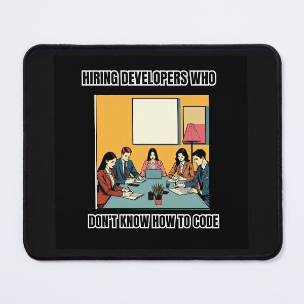 Item preview, "Hiring Developers.." Funny Pop Art for Entrepreneurs designed and sold by PopArtPreneur.