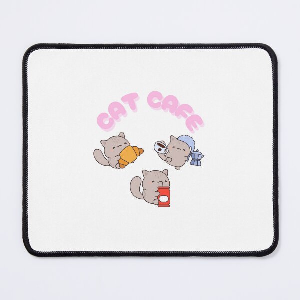 Item preview, Cat Cafe Sticker designed and sold by whatsupmydude.