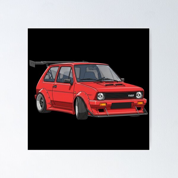 Item preview, Race Car Yugo designed and sold by Underthesunmoon.