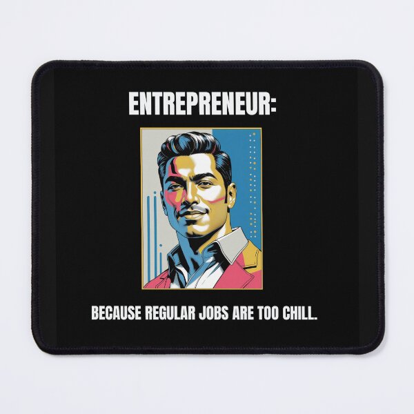 Item preview, "Entrepreneur: Because.." Funny T-shirts for Entrepreneurs designed and sold by PopArtPreneur.