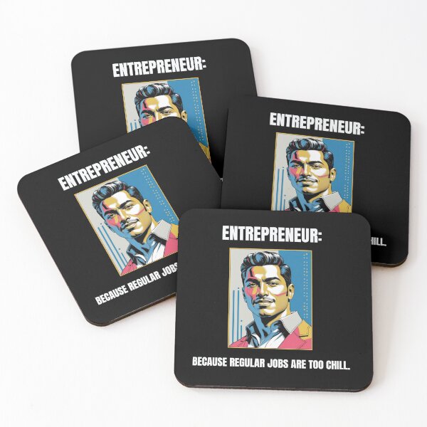 Item preview, "Entrepreneur: Because.." Funny T-shirts for Entrepreneurs designed and sold by PopArtPreneur.