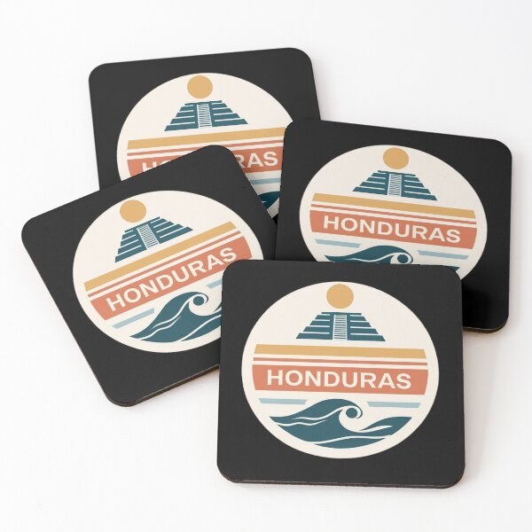 Item preview, Retro Honduras: Beaches, Copan & Mayan Heritage designed and sold by Claustronautas.