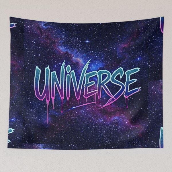 Item preview, UNIVERSE Graffiti Galaxy Art designed and sold by TONSNAP.